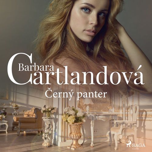 audiobook cover of Cerný panter, by Barbara Cartlandova