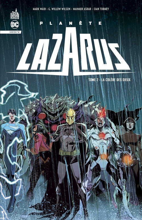 Couverture ebook de Planète Lazarus 2 sur 2 : LA COLÈRE DES DIEUX, de Mark Waid