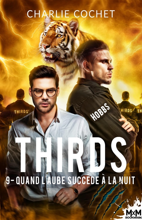 Couverture ebook de Quand l'aube succède à la nuit, de Charlie Cochet
