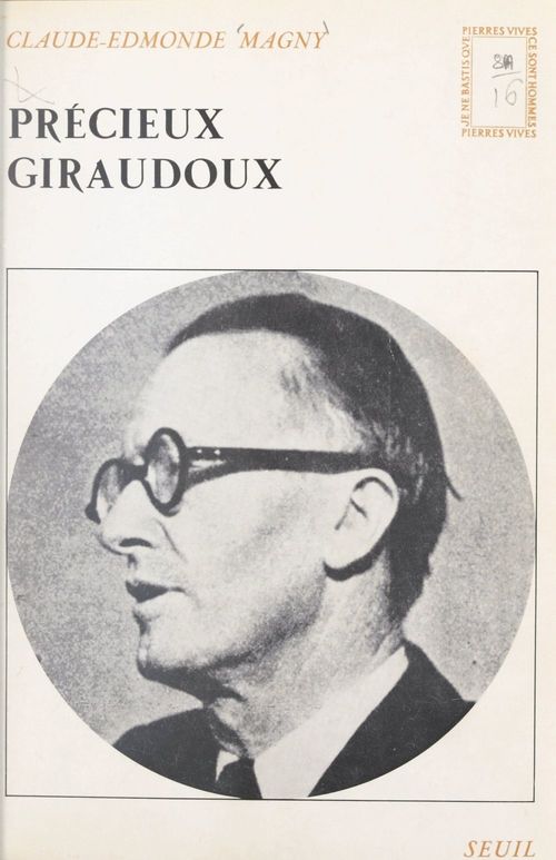 Couverture ebook de Précieux Giraudoux, de Claude-edmonde Magny