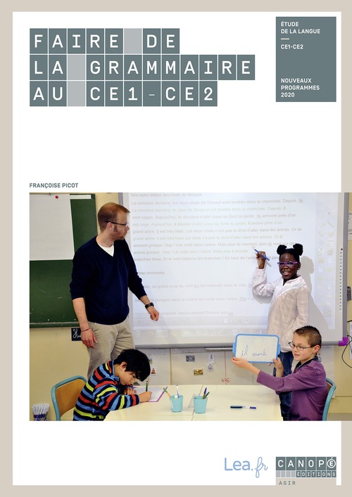 ebook cover of Faire de la Grammaire au CE1-CE2 Année 1, by Françoise Picot