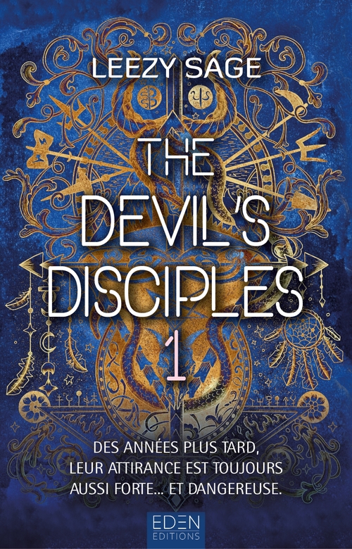 Couverture ebook de The devil's disciples T1, de Leezy Sage