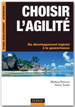 Couverture ebook de Choisir l'agilité, de Mathieu Boisvert, Sylvie Trudel