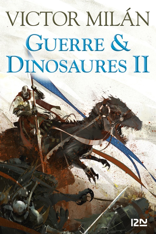 Couverture ebook de Guerre & Dinosaures II, de Victor Milán