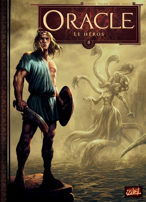 Couverture ebook de Oracle T08 - Le Héros, de Patrice Lesparre