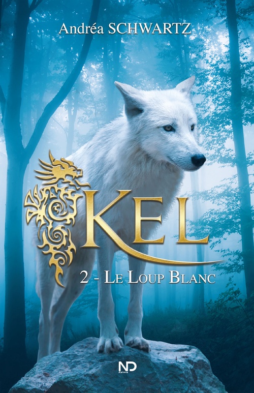 Couverture ebook de Le loup blanc, de Andréa Schwartz