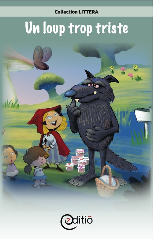 Couverture ebook de Un loup trop triste, de Marika Fontaine