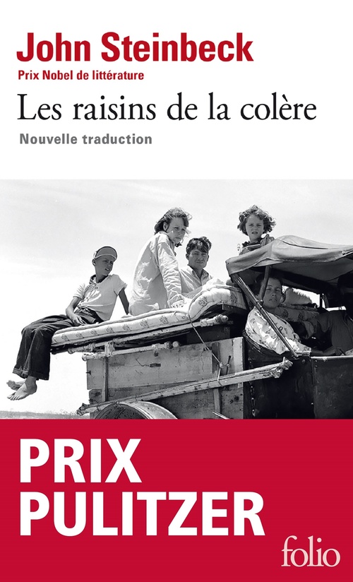 Couverture ebook de Les raisins de la colère, de John Steinbeck