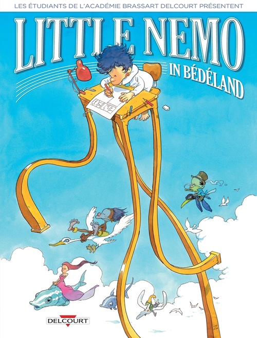 Couverture ebook de Little Nemo in Bédéland, de Collectif
