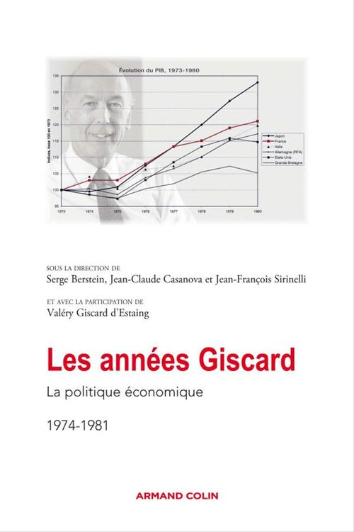 ebook cover of Les années Giscard, by