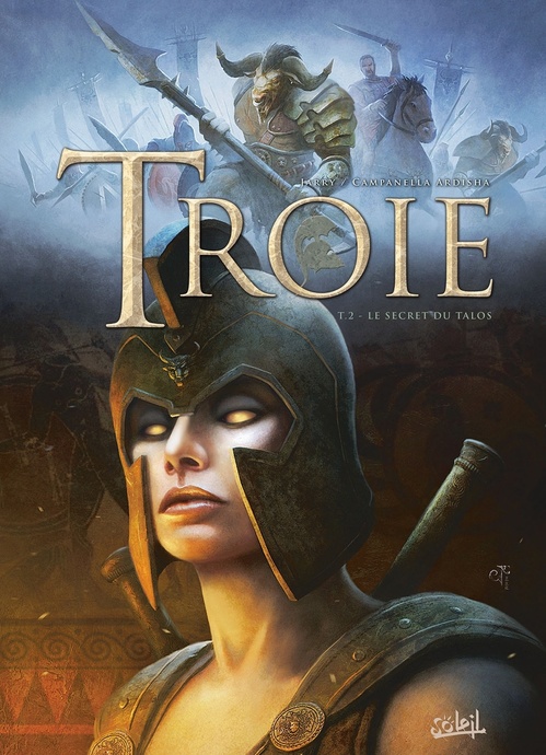 ebook cover of Troie T02 - Le Secret du Talos, by Nicolas Jarry