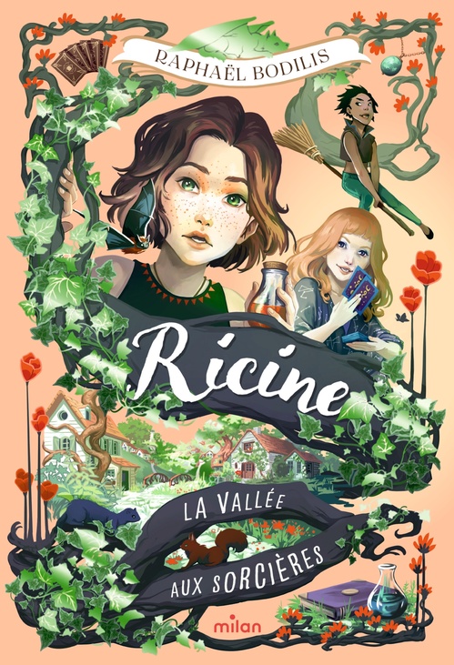 ebook cover of Ricine et la vallée aux sorcières, by Raphaël Bodilis