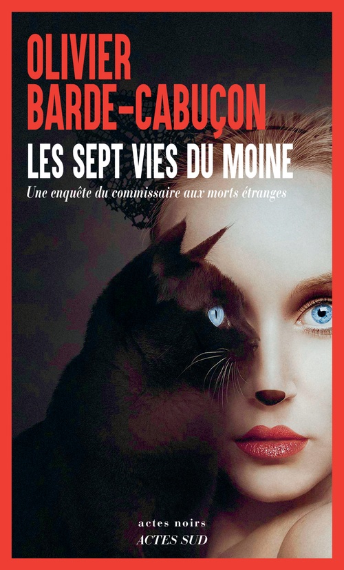 ebook cover of Les sept vies du moine, by Olivier Barde-Cabuçon