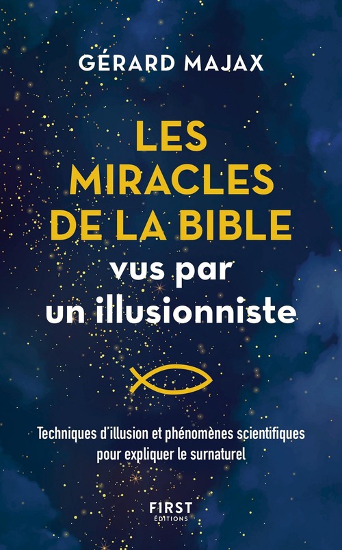 Couverture ebook de Les Miracles de la Bible vus par un illusionniste, de Gérard Majax