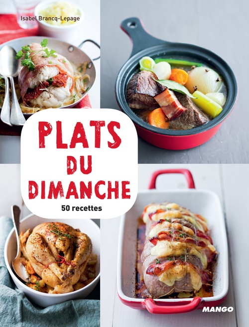 Couverture ebook de Plats du dimanche, de Isabel Brancq-lepage