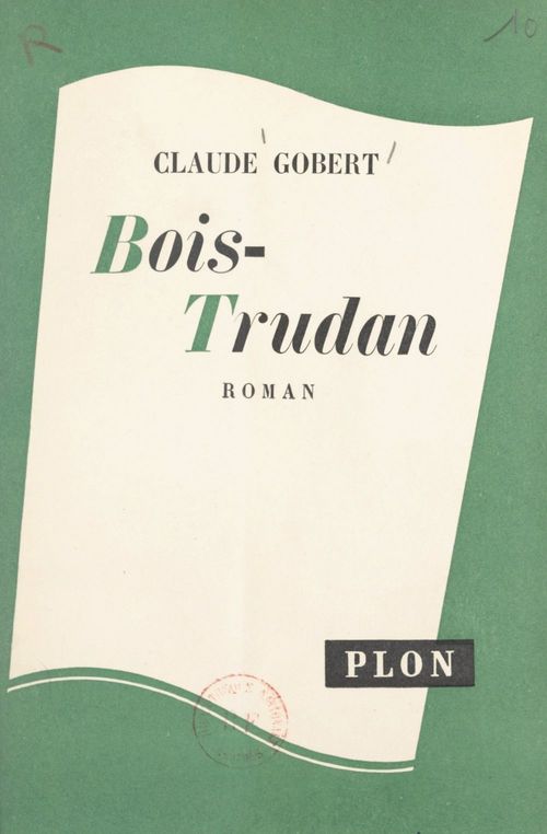ebook cover of Bois-Trudan, by Claude Gobert