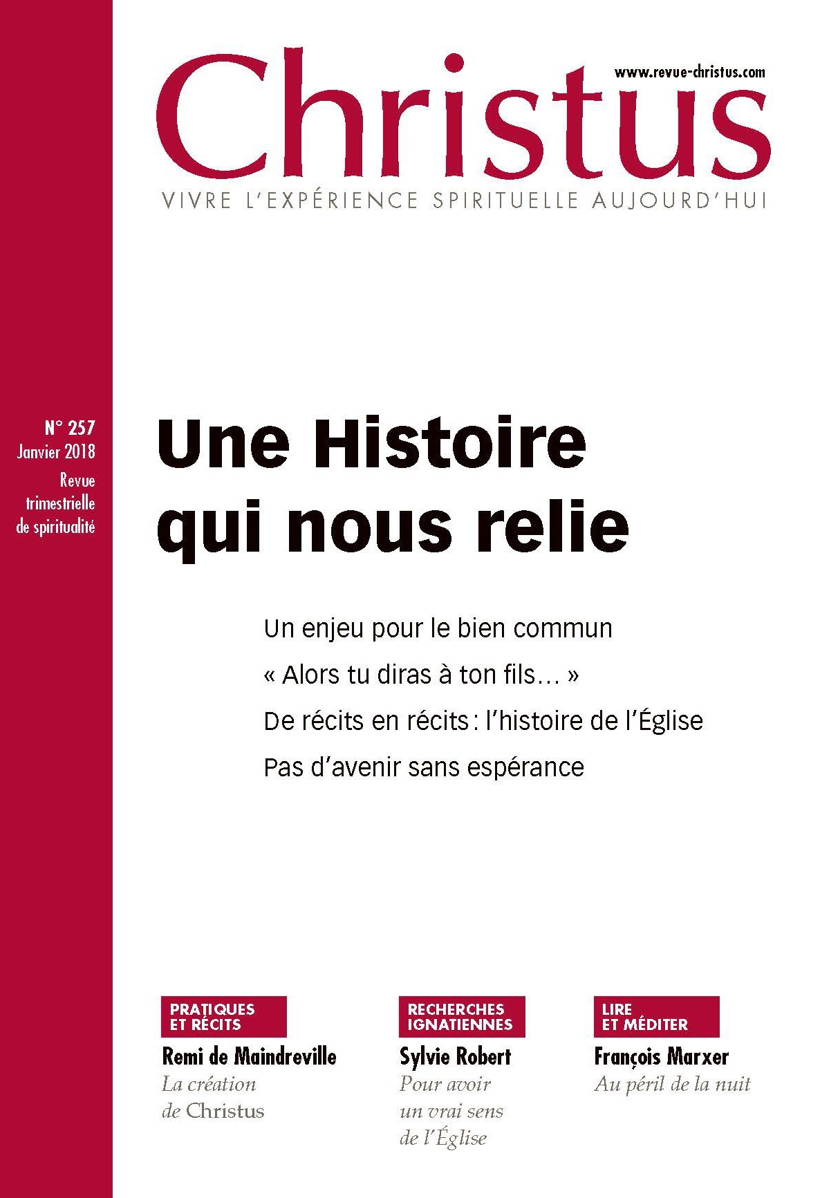 Couverture ebook de Christus - Une Histoire qui nous relie, de Revue Christus