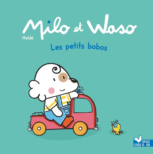 Couverture ebook de Milo et Waso les petits bobos, de Heldé