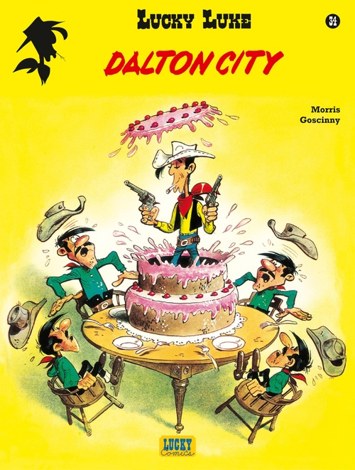 ebook cover of Dalton city, by Goscinny