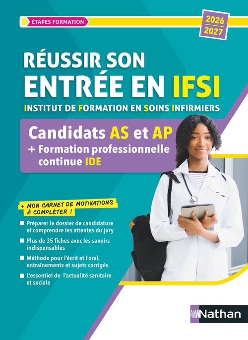 ebook cover of Réussir son entrée en IFSI - Candidats AS et AP + formation professionnelle continue IDE - ePUB, by Louisa Rebih