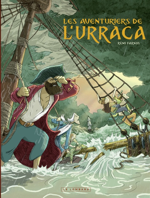 Couverture ebook de Les aventuriers de l´Urraca, de Rémi Farnos