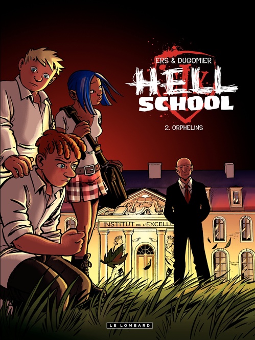 ebook cover of Hell School - Tome 2 - Orphelins, by Dugomier, Benoît Ers