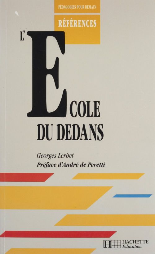 Couverture ebook de L'École du dedans, de Lerbet