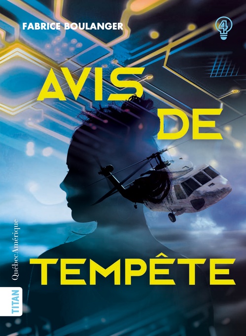Couverture ebook de Alibis 4 - Avis de tempête, de Fabrice Boulanger