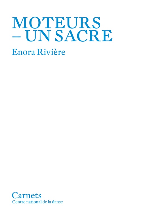 ebook cover of Moteurs, by Enora Rivière