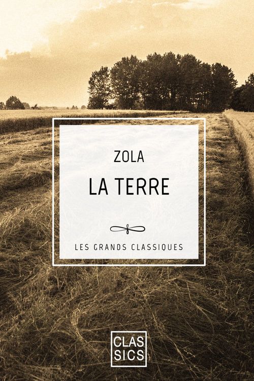 ebook cover of La terre, by Emile Zola