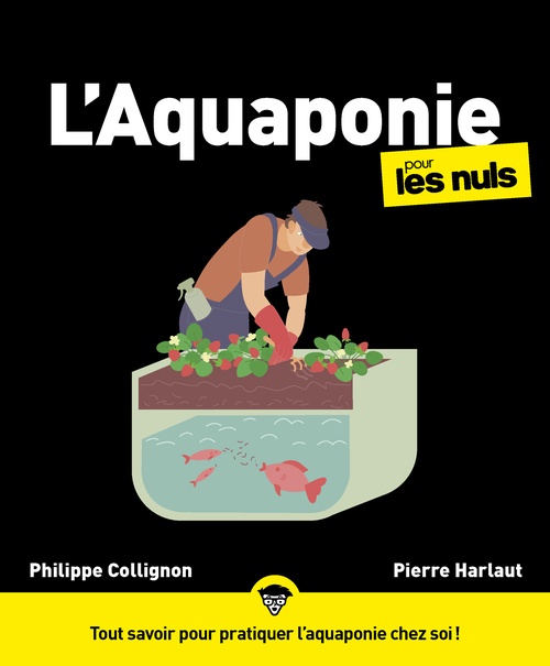 ebook cover of L'aquaponie pour les nuls, by Philippe Collignon, Pierre Harlaut