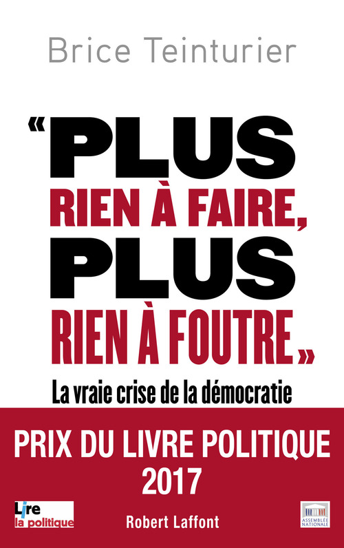 ebook cover of Plus rien à faire, plus rien à foutre, by Brice Teinturier