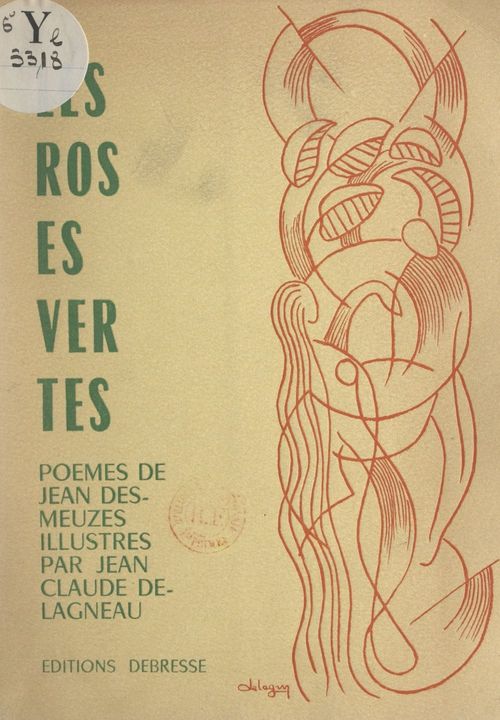 Couverture ebook de Les roses vertes, de Jean Desmeuzes
