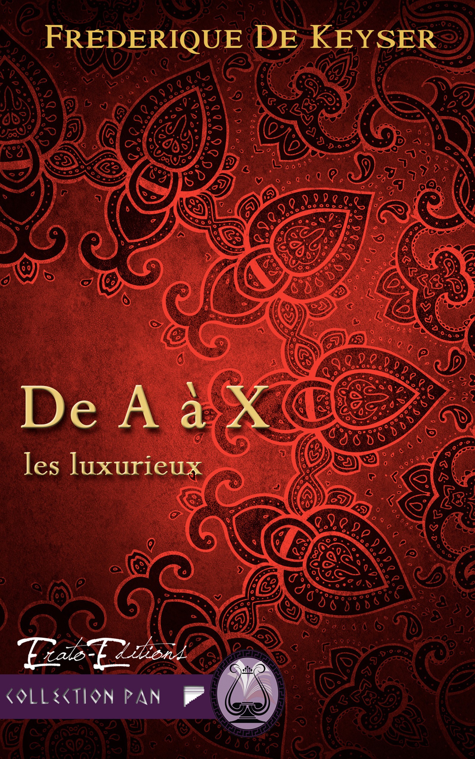 ebook cover of De A à X, by Frédérique Keyser