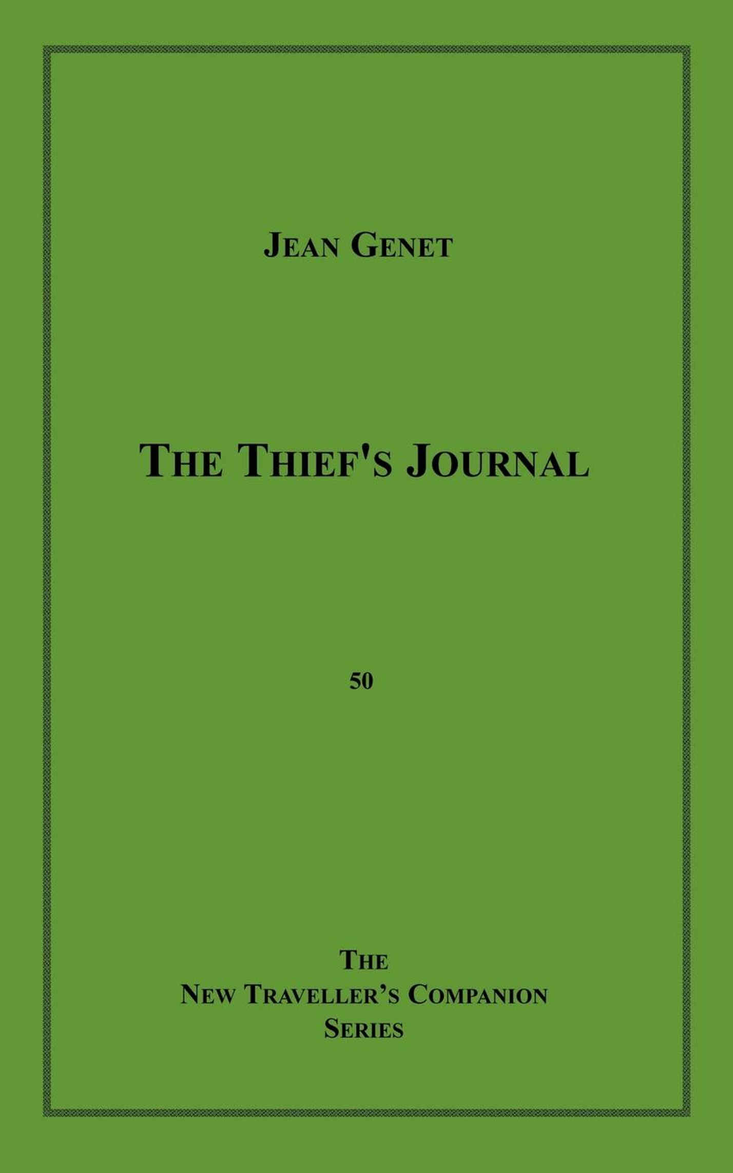 Couverture ebook de The Thief's Journal, de Jean Genet