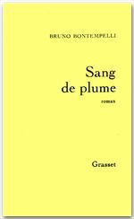ebook cover of Sang de plume, by Bruno Bontempelli