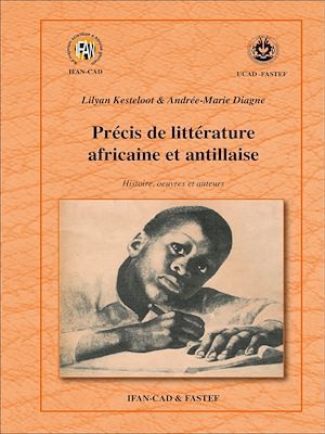 Couverture ebook de Précis de littérature africaine et antillaise, de Andree-Marie Diagne, Lilyan Kesteloot