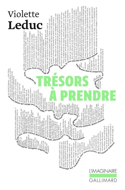 ebook cover of Trésors à prendre, by Violette Leduc