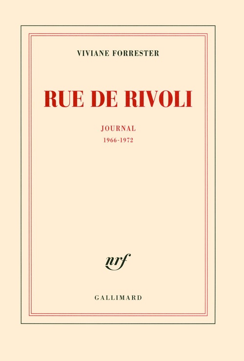 ebook cover of Rue de Rivoli, Journal (1966-1972), by Viviane Forrester