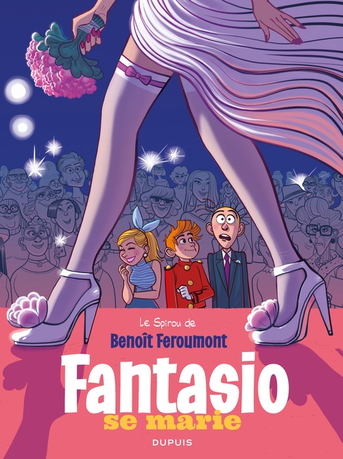 ebook cover of Le Spirou de Benoît Feroumont - Fantasio se marie, by Benoît Feroumont