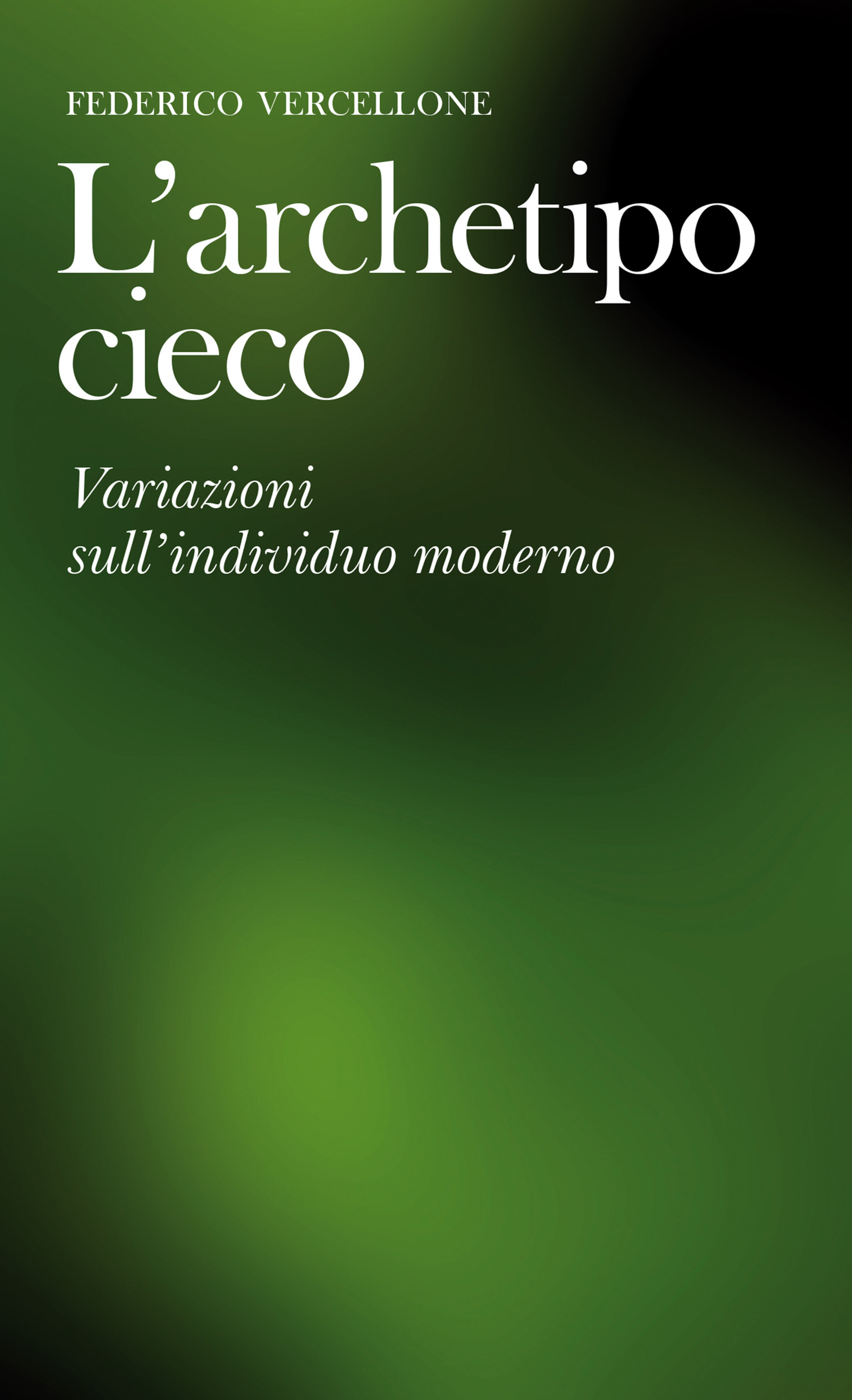 ebook cover of L'archetipo cieco, by Federico Vercellone