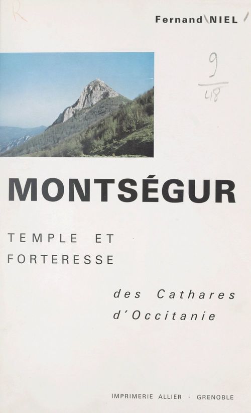 Couverture ebook de Montségur, de Fernand Niel