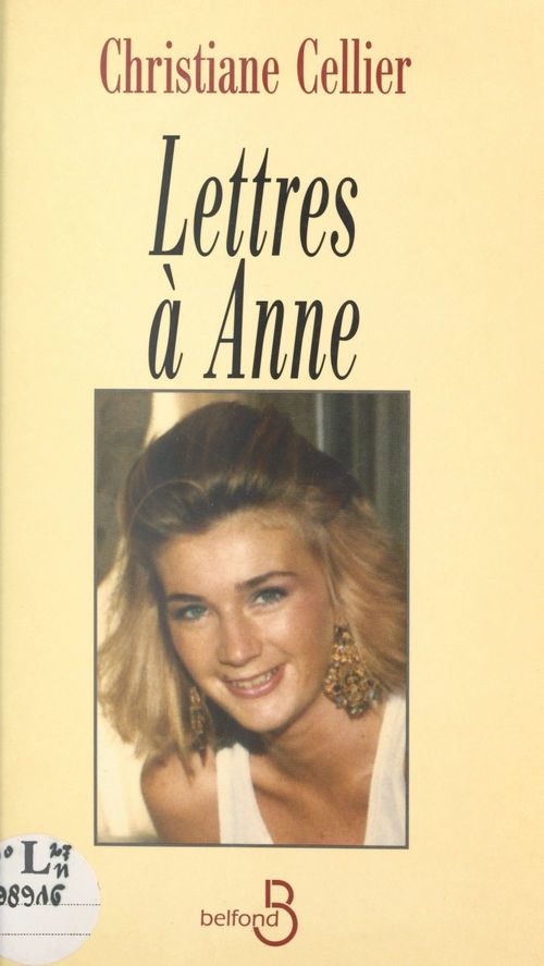 ebook cover of Lettres à Anne, by Christiane Cellier