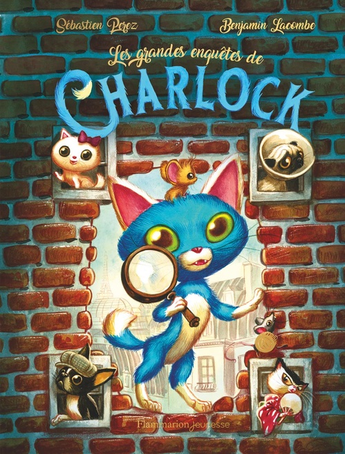 ebook cover of Charlock. Les grandes enquêtes de Charlock, by Sébastien Perez, Benjamin Lacombe