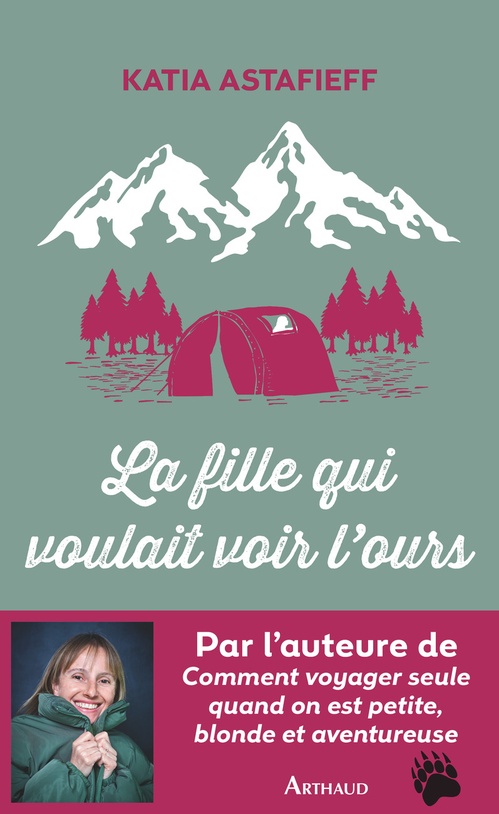 Couverture ebook de La fille qui voulait voir l'ours, de Katia Astafieff