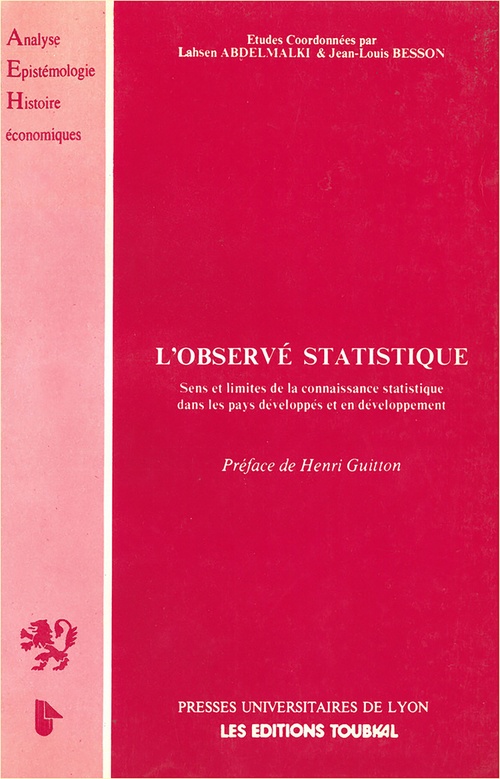 ebook cover of L´Observé statistique, by