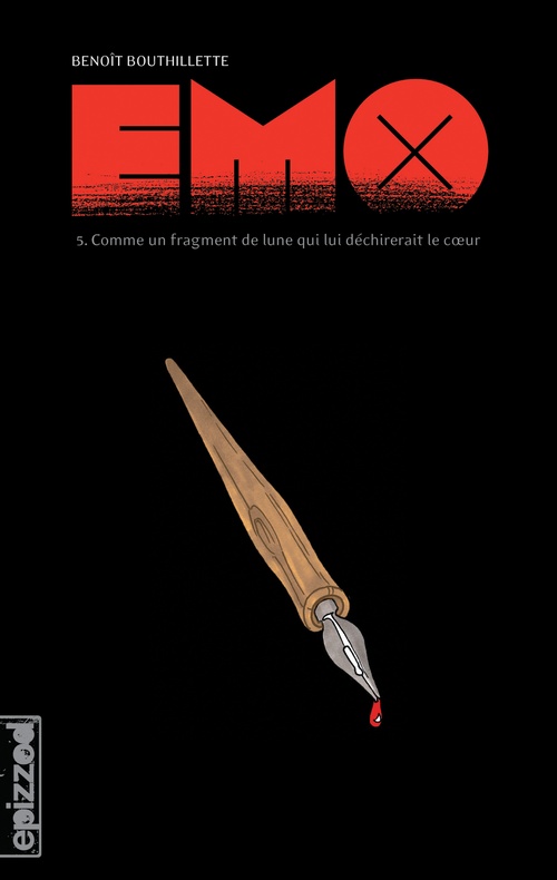 ebook cover of Comme un fragment de lune qui lui déchirerait le coeur, by Benoît Bouthillette