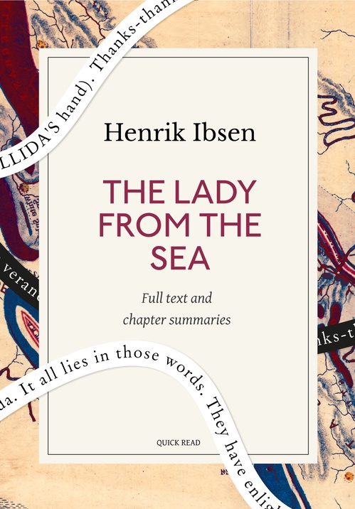 ebook cover of The Lady from the Sea: A Quick Read edition, by Henrik Ibsen, Quick Read