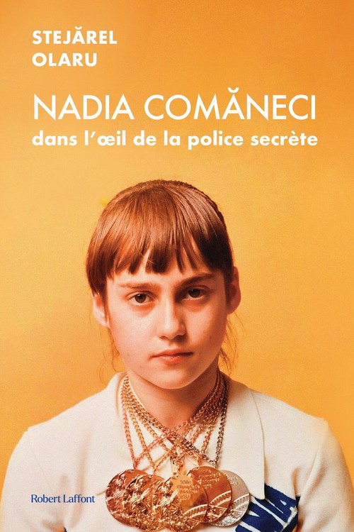Couverture ebook de Nadia Comaneci dans l'oeil de la police secrète, de Stejarel Olaru