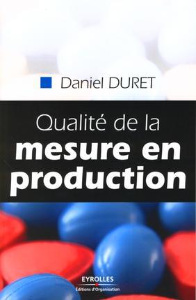 ebook cover of Qualité de la mesure en production, by Duret D